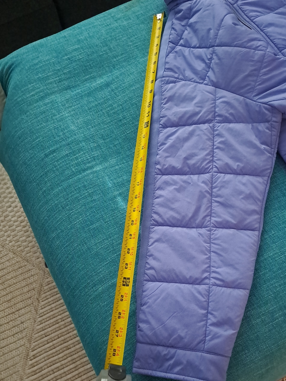 Roxy Lavender Quilted Puffer Jacket New Size Large. - Picture 8 of 9